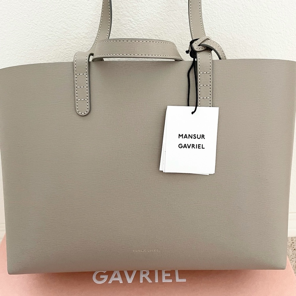 Mansur Gavriel small saffiano tote